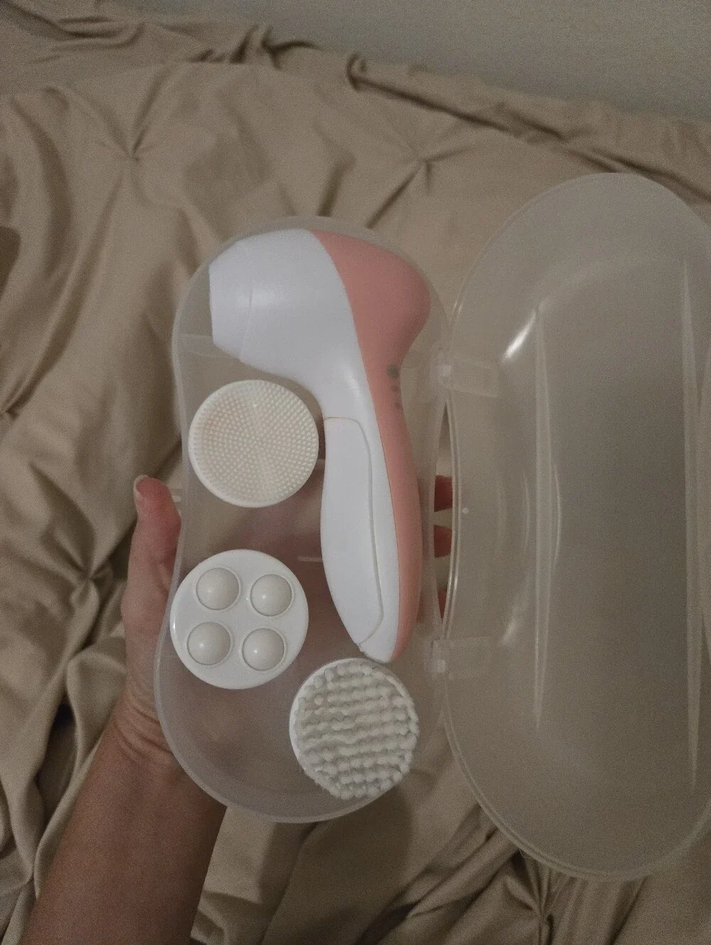 Facial Cleansing Brush Kit - Pink